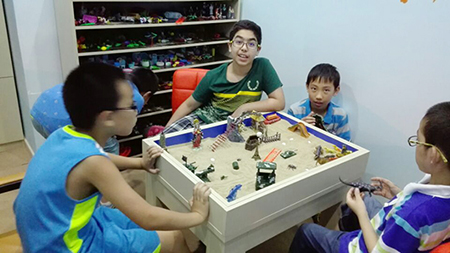 沙盤訓練游戲，讀懂孩子內心世界